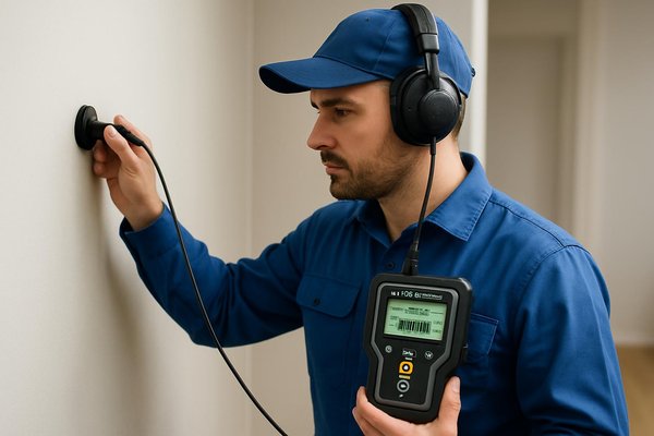 Serviço de Caça Vazamento