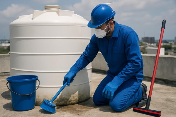Serviço de Limpeza de Caixa D'Água